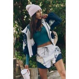 Free People Apex Set Womens M Shorts Jacket Activewear Athleisure Gorpcore